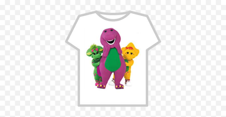 Barney - Andfriends Roblox Roblox Ss T Shirt Png,Barney And Friends Logo