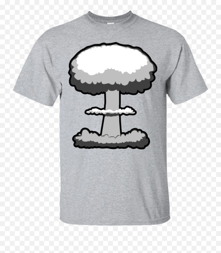 Download Mushroom Cloud Graphic T - Shirt Navy Captain Sea Saxophone T Shirts Png,Mushroom Cloud Transparent