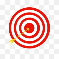 Bullseye Png And Vectors For Free - Red Bulls Eye With Arrow,Bullseye Png