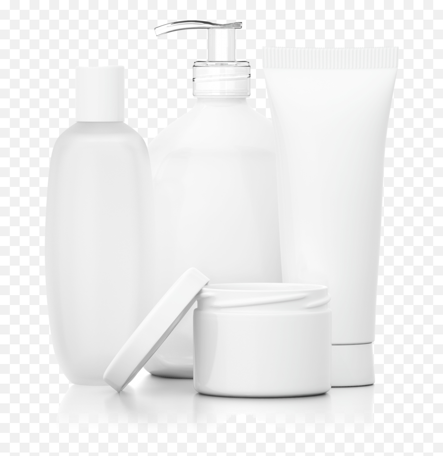 Natural Skincare Contract Manufacturer - White Cosmetic Container Png Transparent,Bottles Png