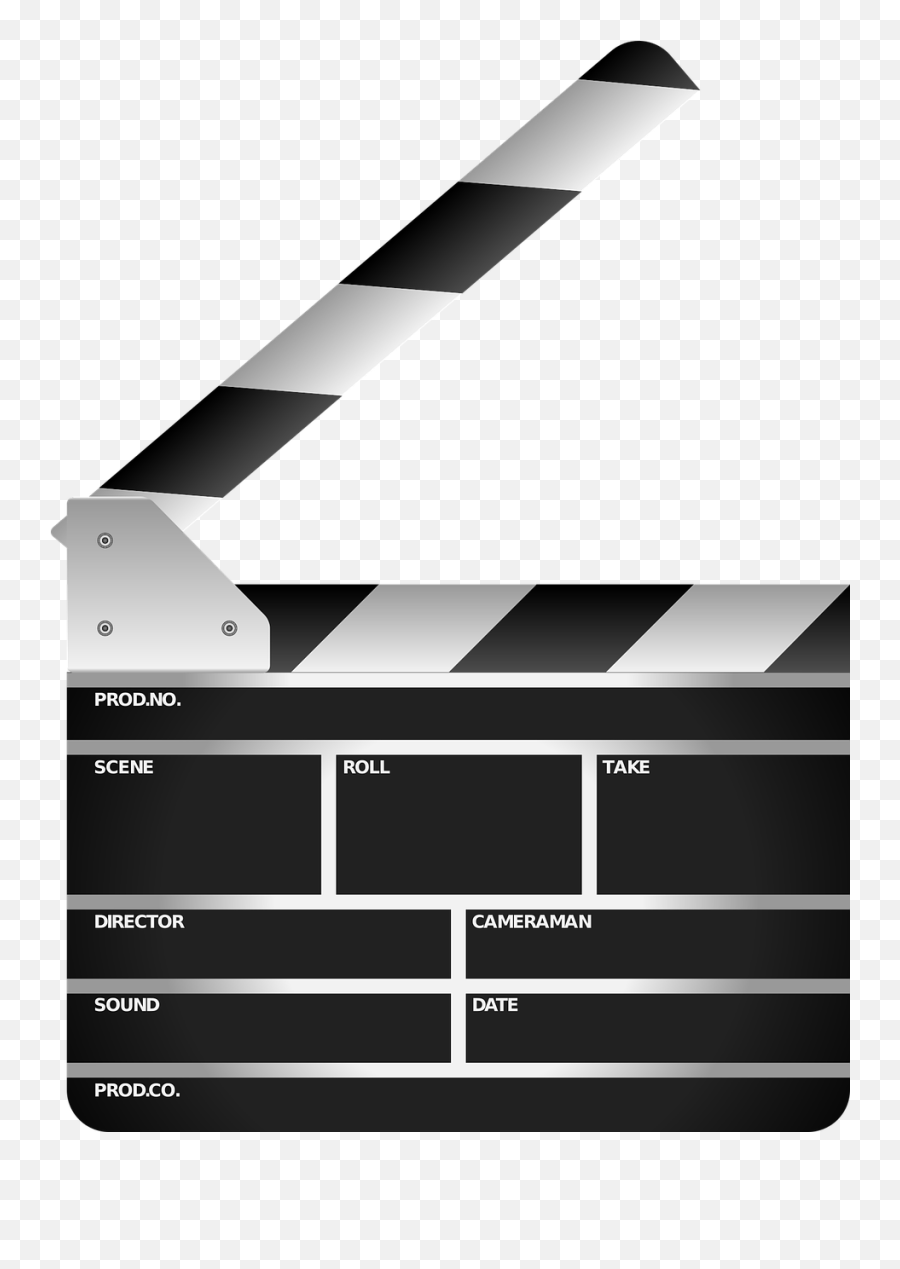 Clapperboard Film Cinema - Filmklapper Png,Clapperboard Png