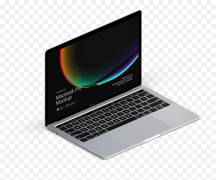 Presentation Kit Mockup Pack For Ui - Macbook Pro 2019 Png,Macbook Mockup Png