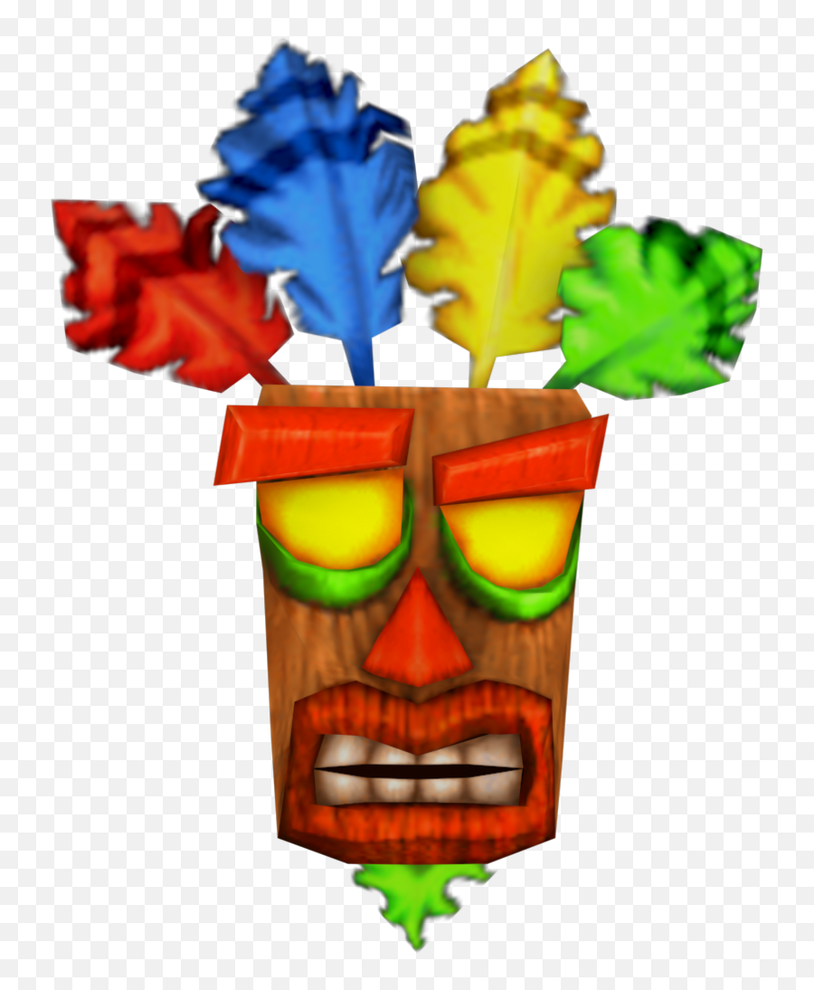 Aku Mask Crash Bandicoot - Crash Bandicoot Aku Aku Png,Crash Bandicoot Logo Png