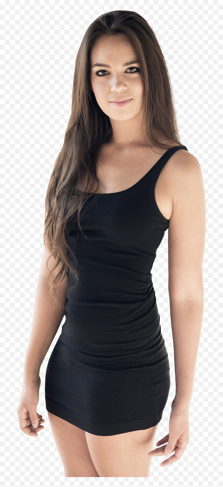 Black Dress Png Images - Pngpix Young Woman Png,Black Dress Png