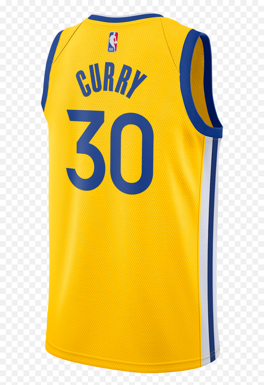Stephen Curry - Golden State Yellow Jersey Nike Png,Steph Curry Png