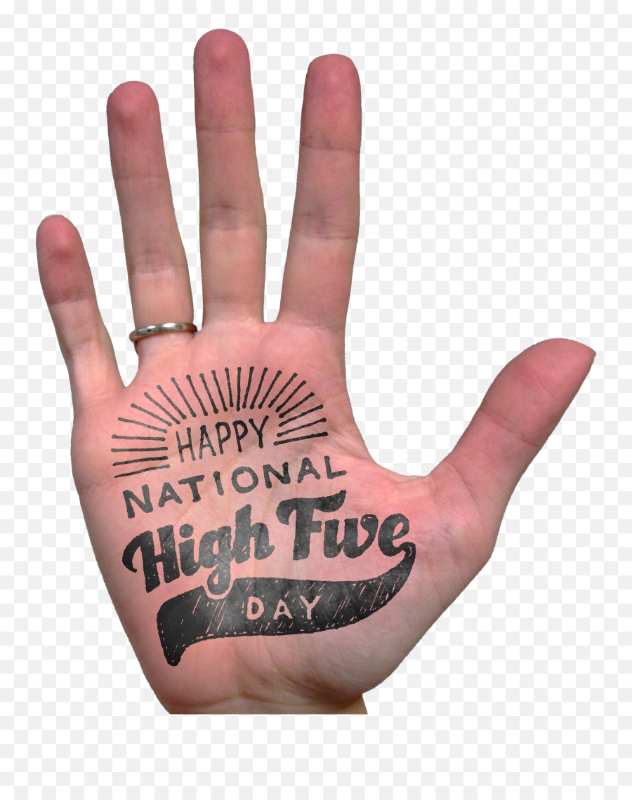 High Five Png Photo - Sign Language,Thumb Png