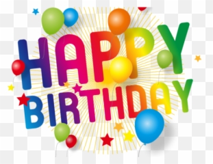 Transparent Happy Birthday Png Text