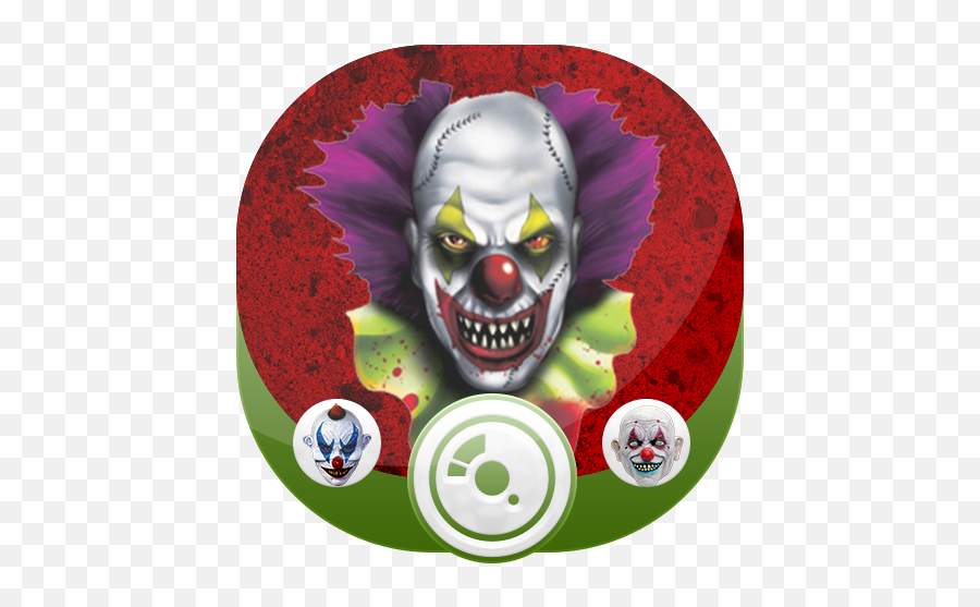 Scary Clown Face Photo Editor - Google Play Creepy Carnival Decorations Png,Scary Clown Png