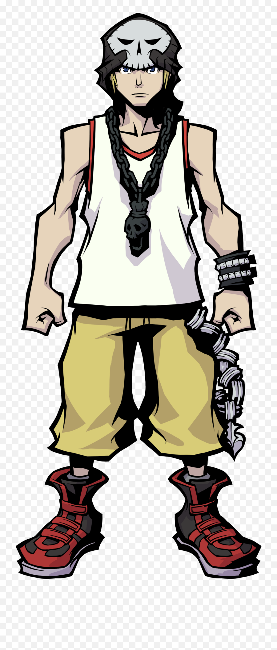 Dragon Quest Builders - World Ends With You Character Design For Men Png,The World Ends With You Logo