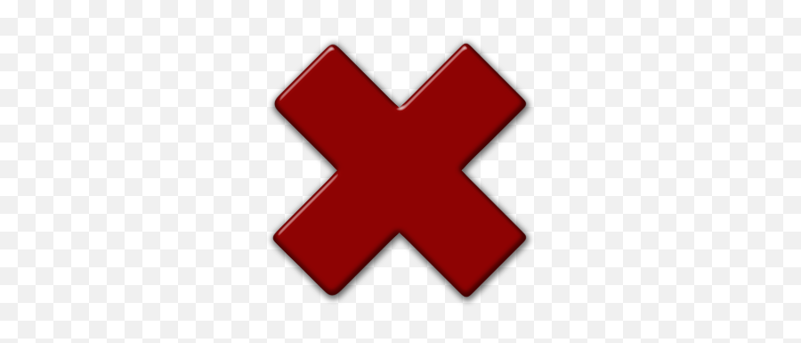 Photos Of Human Red X Icon Transparent - Red Letter X Transparent Png,Red X Transparent Background