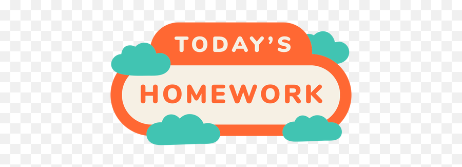 Todays Homework Label - Small Business Saturday 2015 Png,Homework Transparent