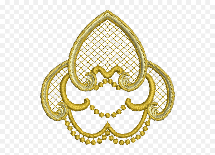 Golden Embroidery Designs Png - New Year Png Background 2020,Embroidery Png