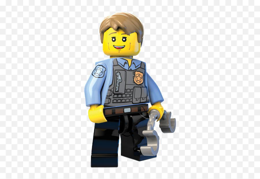 Chase - Cop Lego City Undercover Chase Mccain Mini Figure Lego City Undercover Chase Png,Lego Man Png