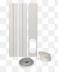 Honeywell Portable Ac Sliding Glass Door Kit - Wood png