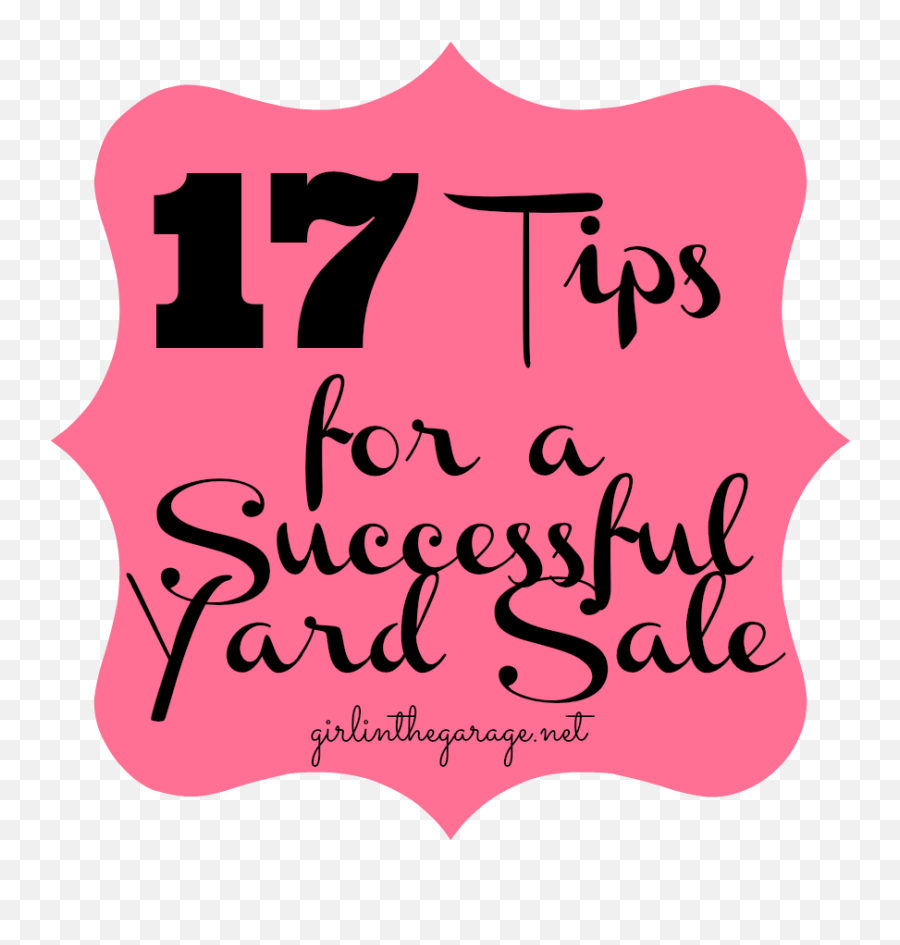 Yard Sale Png - 17 Tips For A Successful Yard Sale 737894 Language,Yard Sale Png