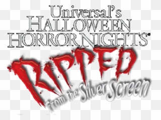 Hauntvault Hhn U0027halloween Horror Nights - Ripped From The Silver Screen png