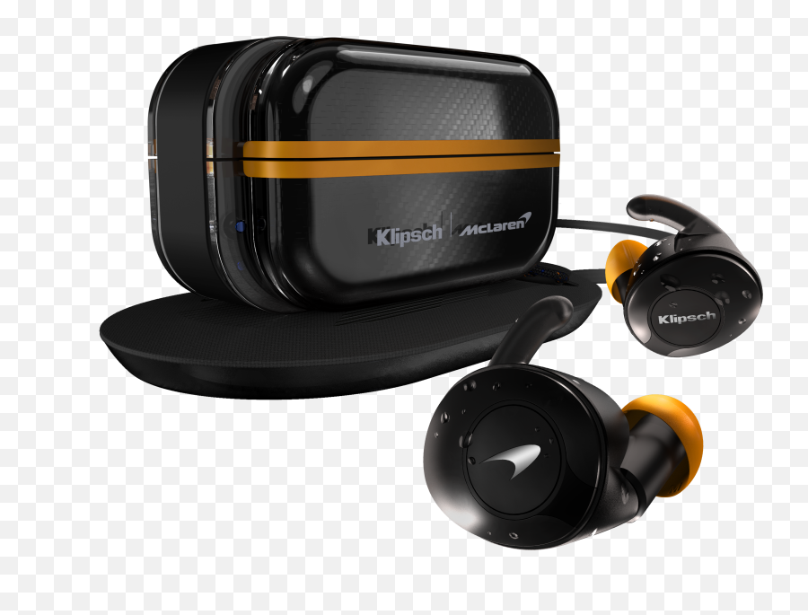 T5 Ii True Wireless Sport Mclaren - Klipsch Mclaren Headphones Png,Klipsch Icon Xl23