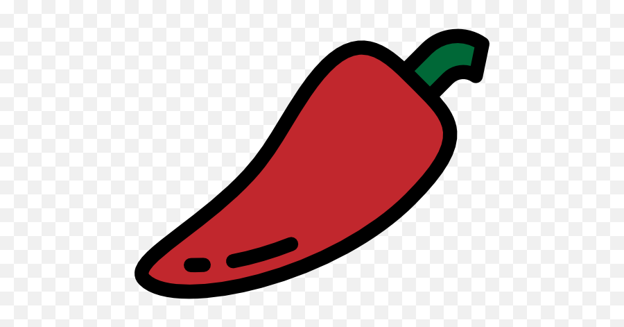 Chili Pepper - Transparent Chili Icon Png,Chili Icon Transparant