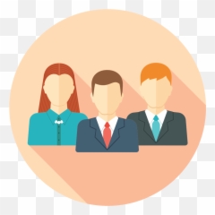 English For Business Icon Transparent - Colleagues png