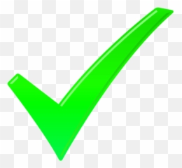 Green Tick Check Icon Png - Right Clipart Ok
