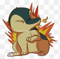 Cyndaquil Sticker - Cartoon Png,Cyndaquil Png