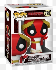 Celebrate Deadpoolu0027s 30th Anniversary With These Wacky Funko - Pop Pool Roman png