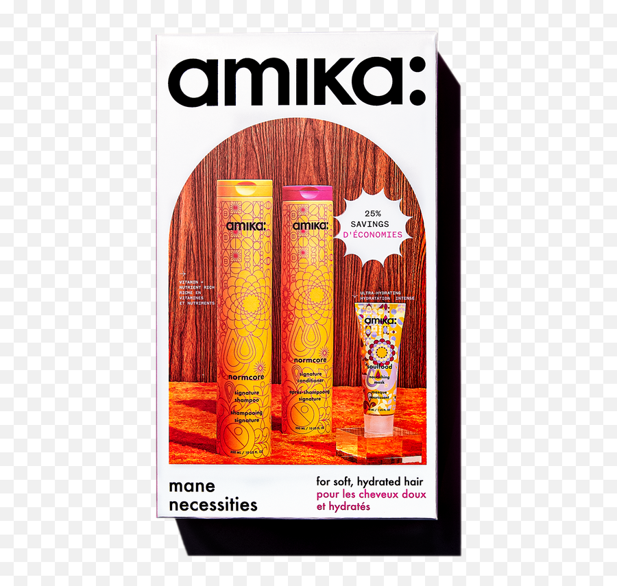 Professional Haircare And Tools For Your Hair Type Amika - Amika Mane Necessities Set Png,Hair Icon Virgin Hair Company