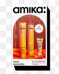 Professional Haircare And Tools For Your Type Amika - Amika Mane Necessities Set png