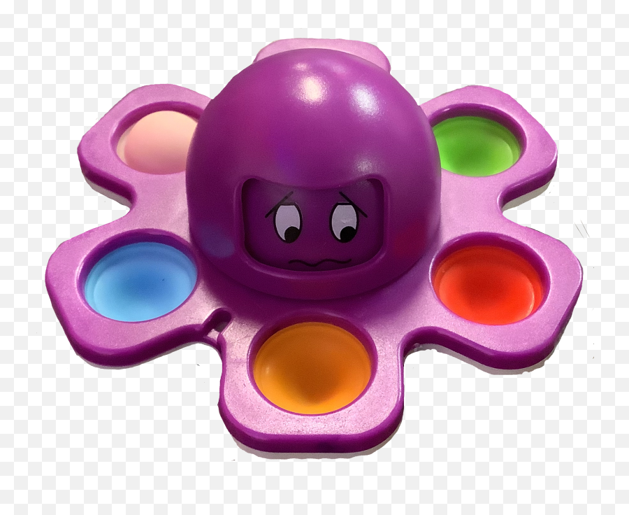 Octopus Pop It Spinner Fidget Toy - Happy Png,Fidget Icon