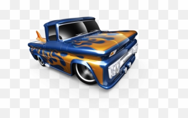 Download Hd Hot Wheels Cars Chevy Pickups And Trucks - Hotwheels Png,Wheels Png
