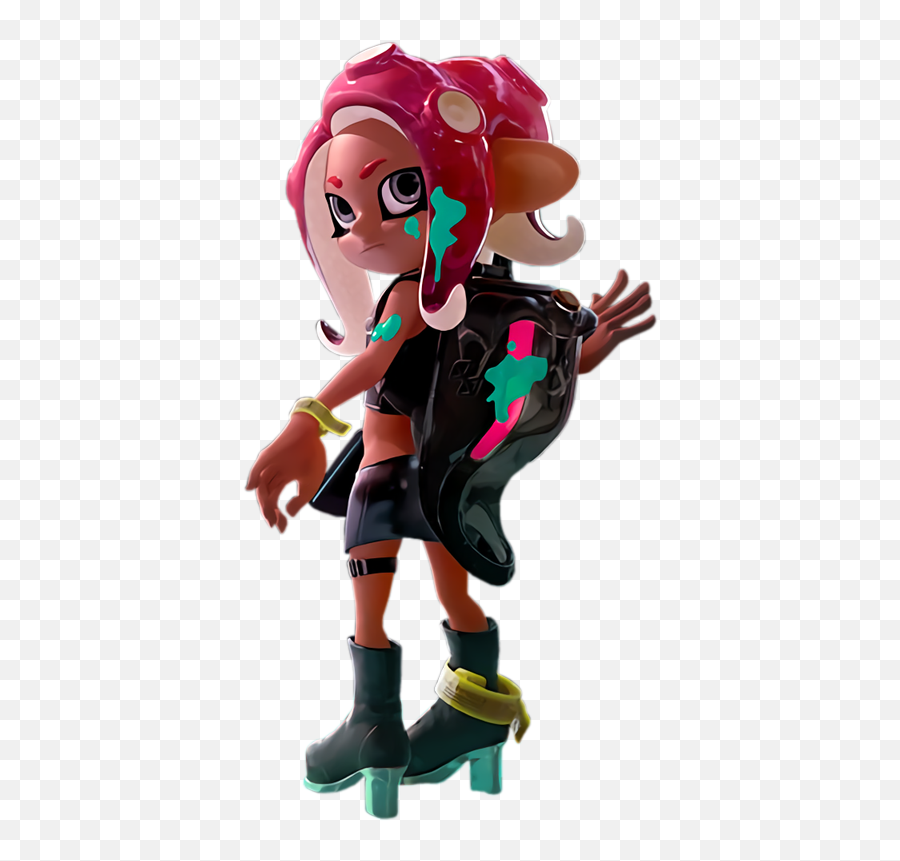 Hd Png Of The New Octo Girl U003c3 Splatoon - Splatoon 2 Octo Expansion Octoling Girl,Inkling Png