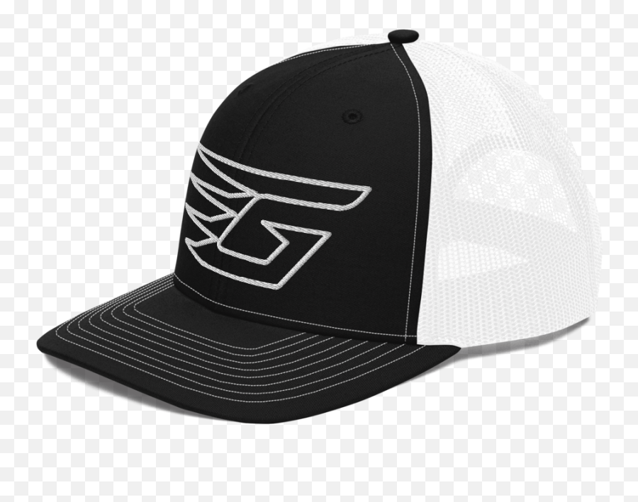 Gf Original G Black And White Structured Twill Cap - Trucker Hat Png,Blue Icon White G