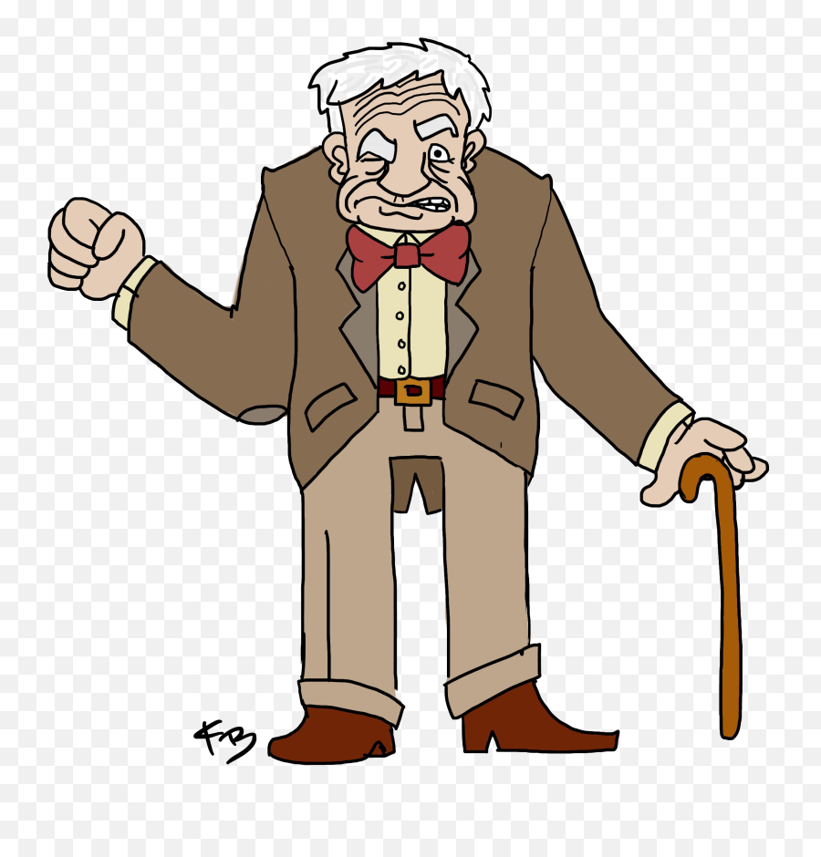 Old Man Transparent Background Png Arts - Old Man Drawing Cartoon,Beard Transparent Background