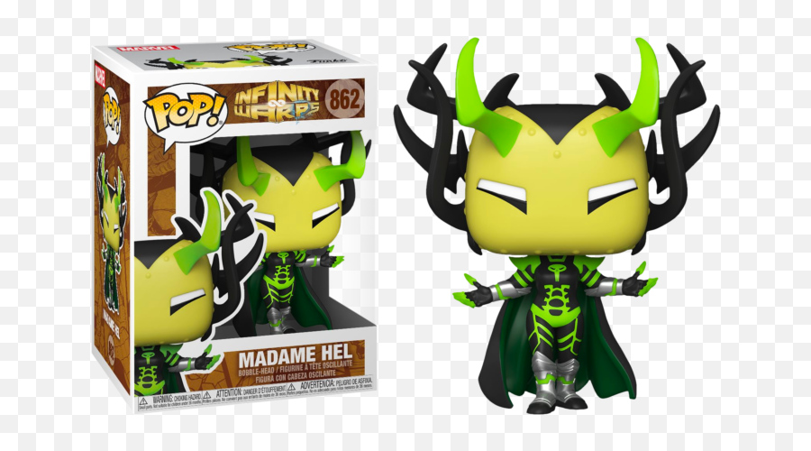 Funko Pop Infinity Warps - Madame Hel 862 The Amazing Png,Illidan Icon