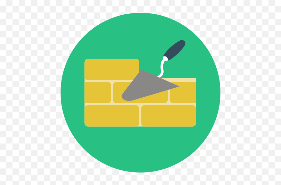 Brick Bricks Wall Construction Buildings Home Repair - Construccion Icon Png,Brick Wall Icon Png
