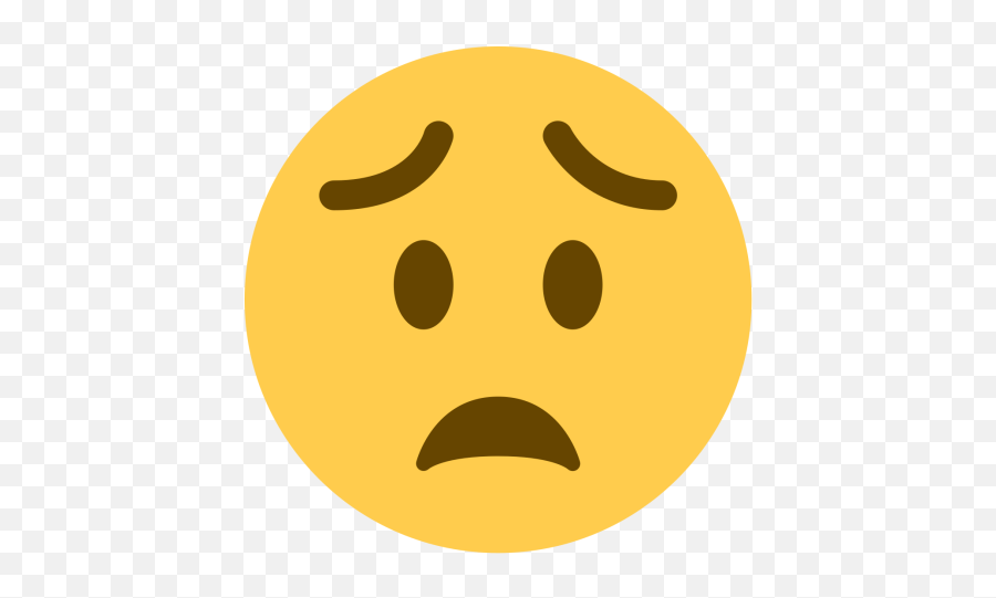 Face Worried Sad Icon Free - Sign U0026 Symbol Icons Transparent Worried Emoji Png,Depressing Icon