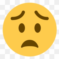 Face Worried Sad Icon Free - Sign u0026 Symbol Icons Transparent Emoji Png