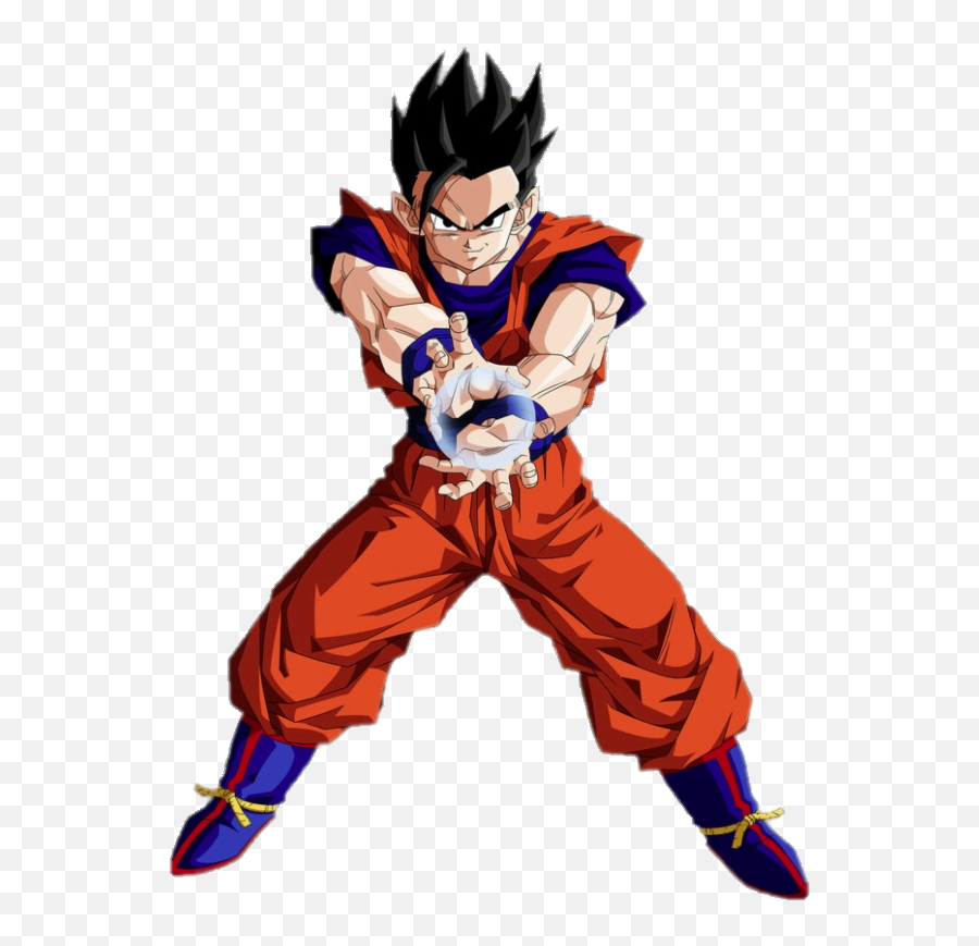 Check Out This Transparent Dragon Ball In Hands Of Son Gohan Png