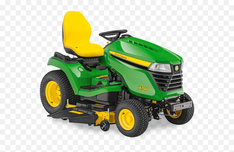 John Deere X590 Lawn Tractor - 2018 John Deere X380 Png,John Deere Tractor Png
