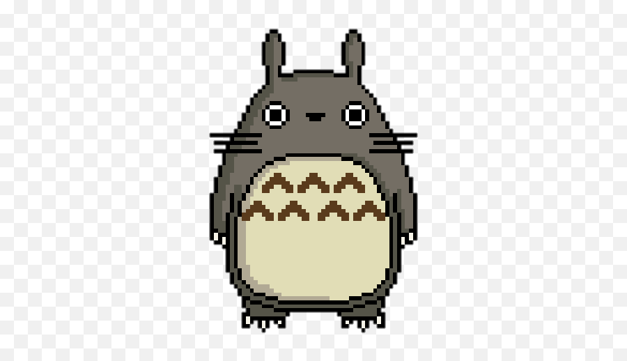 Studio Ghibli Pixel Art - Studio Ghibli Pixel Art Png,Totoro Png