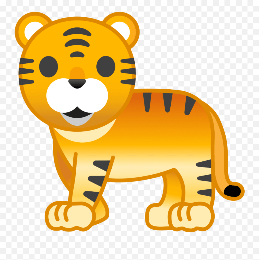 Tiger Emoji - Tiger Emoji Png,Tigers Png