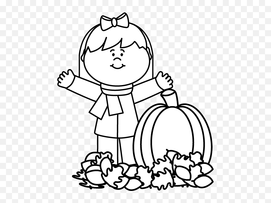 Fall Clip Art - Fall Images Clip Art Fall Black And White Png,Fall Clipart Png
