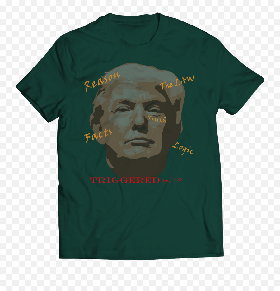 New Triggered - Trump Facecolored Text U2013 Bh U0026 Co Png,Triggered Png
