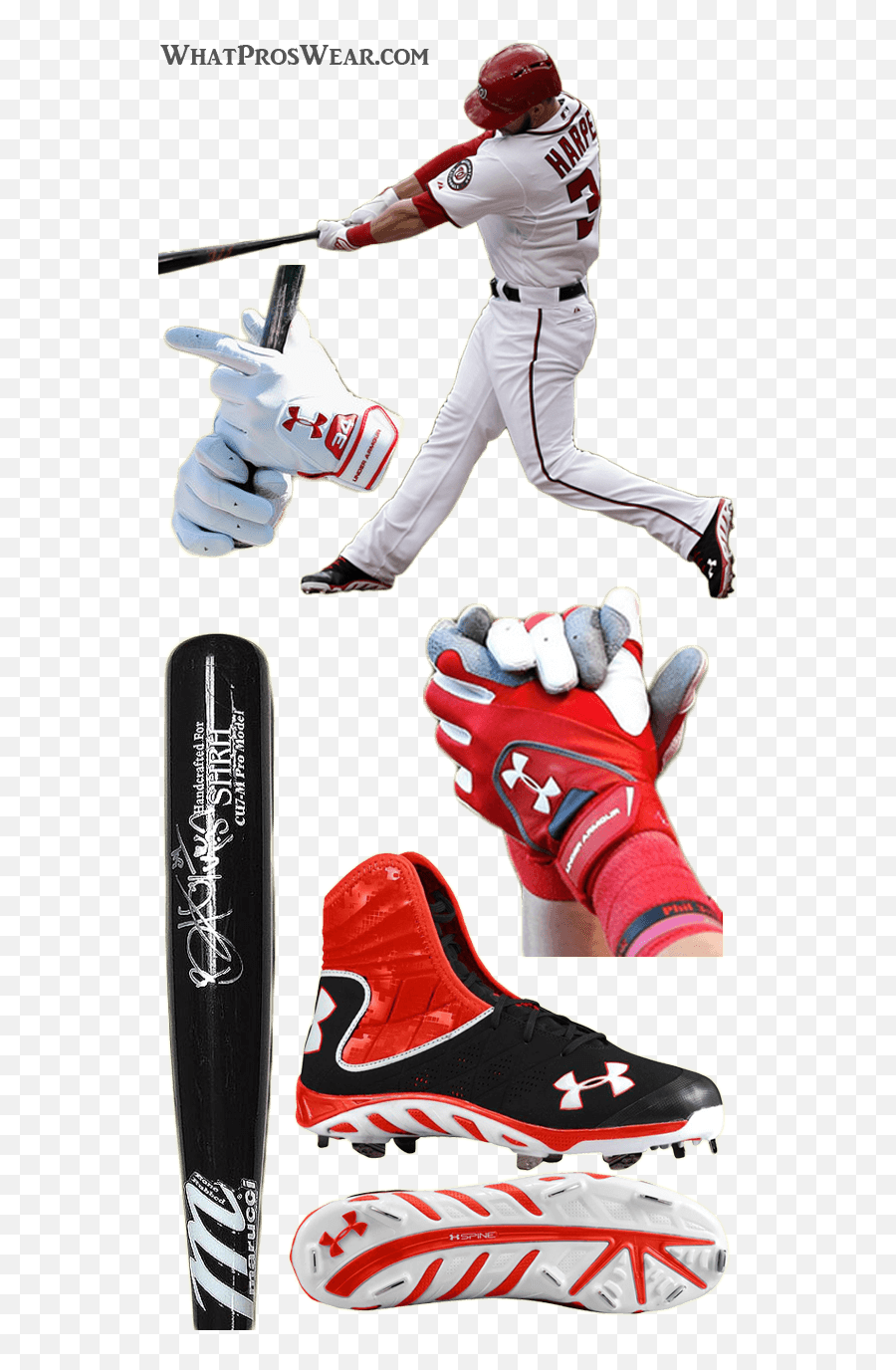 Bryce Harper Marucci - Bryce Harper Under Armour Batting Gloves Png,Bryce Harper Png