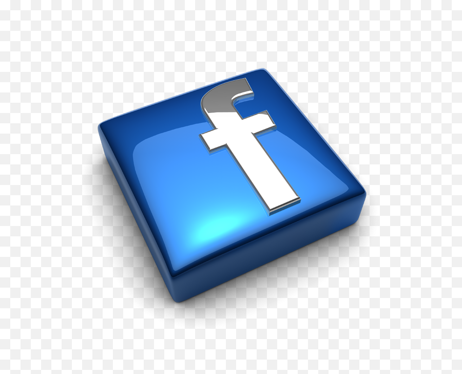 3d Facebook Icon - Facebook 3d Logo Png,Facebook Share Png