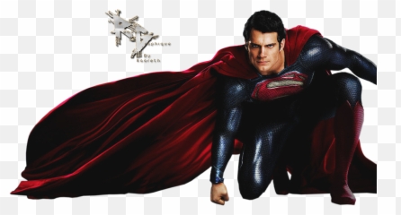 Superman Man Of Steel Cape Rouge Bleu - Superman Png,Superman Cape Png