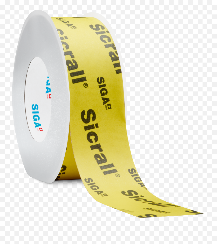 Sicrall 60 Highly Adhesive Tape For Sealing Siga - Siga Sicrall Tape Png,Yellow Tape Png