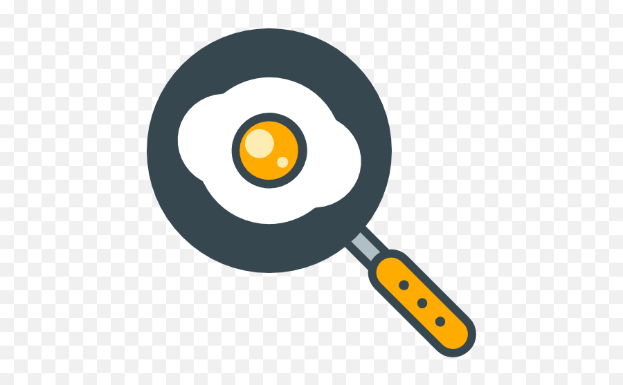 Frying Pan Fried Egg Food Kitchen Free Icon Of Home - Frying Pan Cartoon Png,Fried Egg Png