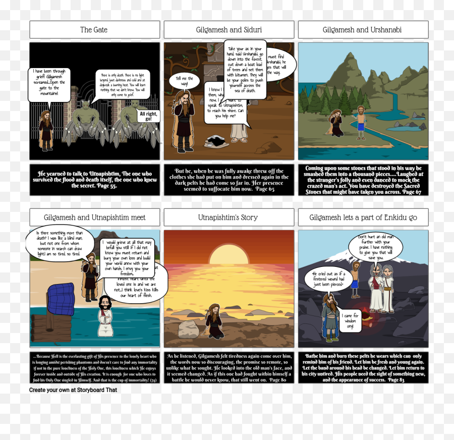 Gilgamesh Storyboard Par 14bead7a - Comics Png,All Might Face Png