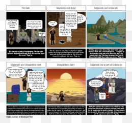 Gilgamesh Storyboard Par 14bead7a - Comics Png,All Might Face Png